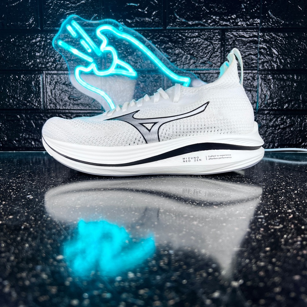 Mizuno Neo Zen Men’s Walking Marathon Running Training Shoes Sneakers White - 10